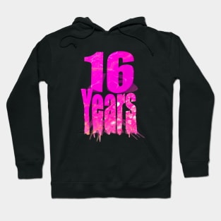 16 years Hoodie